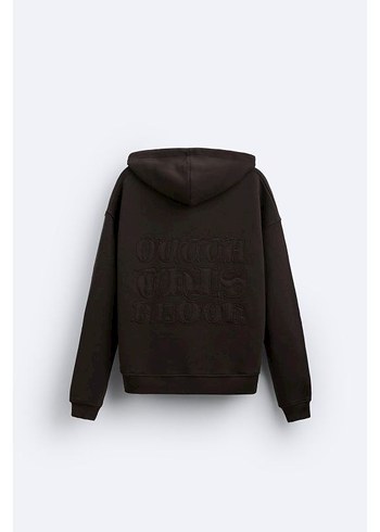 m Beden siyah Renk Kapşonlu sweatshirt