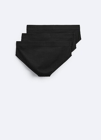 Zara Zara 3'lü slip boxer 