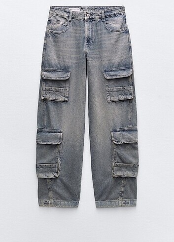 Kargo cepli baggy pantolon 