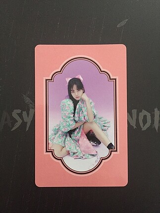 Blackpink Lisa official photocard (fotokart)