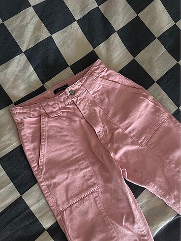 Trendyol & Milla Trendyol pembe kot pantolon