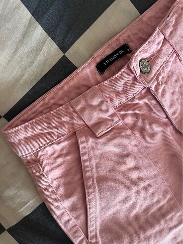 s Beden Trendyol pembe kot pantolon