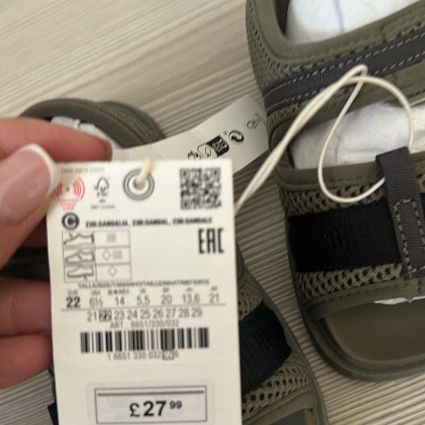 Zara sandalet - Görsel 2