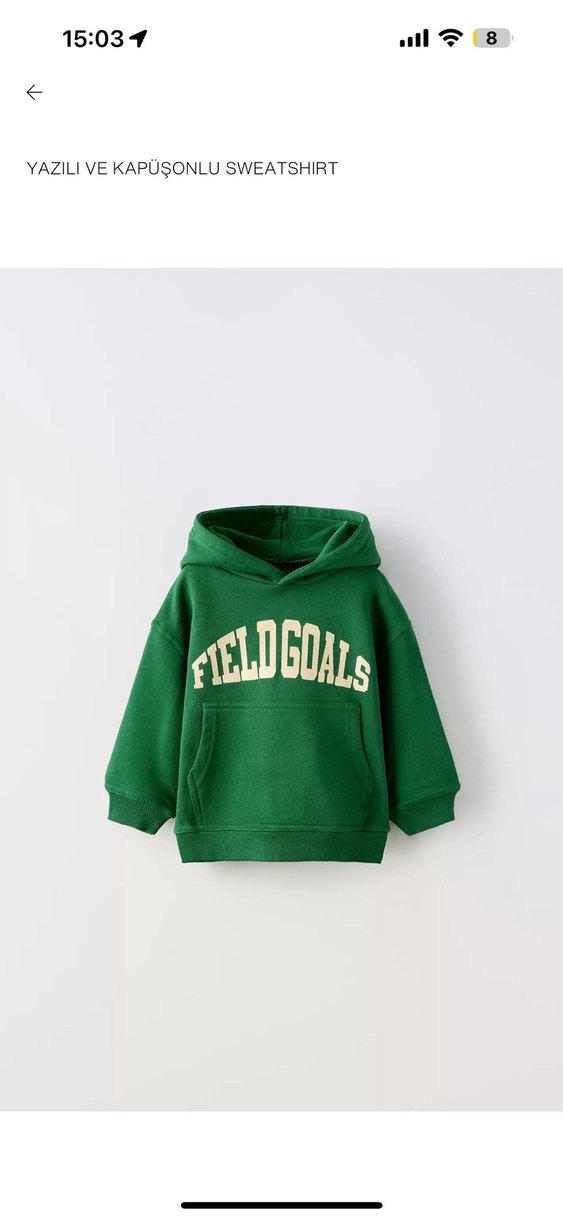 Zara yeşil Eşofman Takımı - Görsel 2