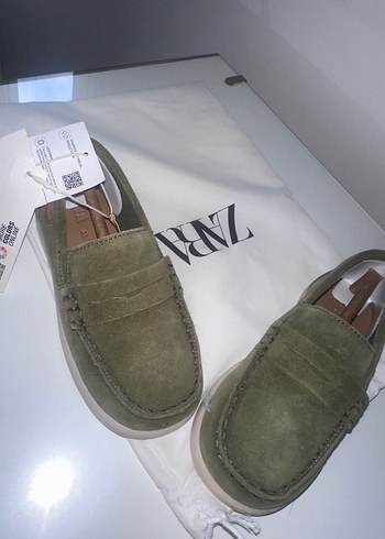 Erkek Süet Haki Günlük Ayakkabı - Görsel 3