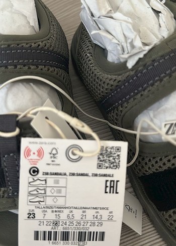 Zara sandalet - Görsel 2