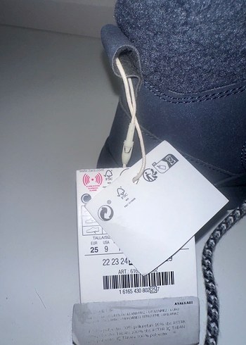 Zara Kürklü Gri Erkek Bot - Görsel 4