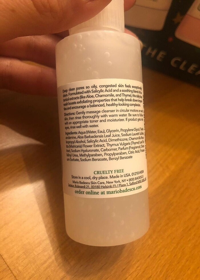 Mario badescu temizleyici - Görsel 3