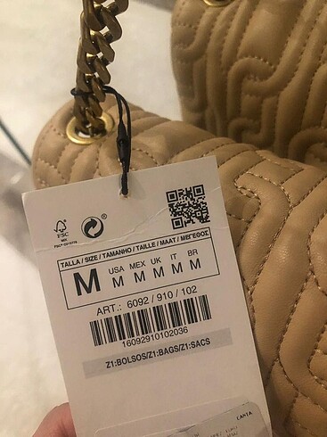 Zara Zara Kapitone çanta