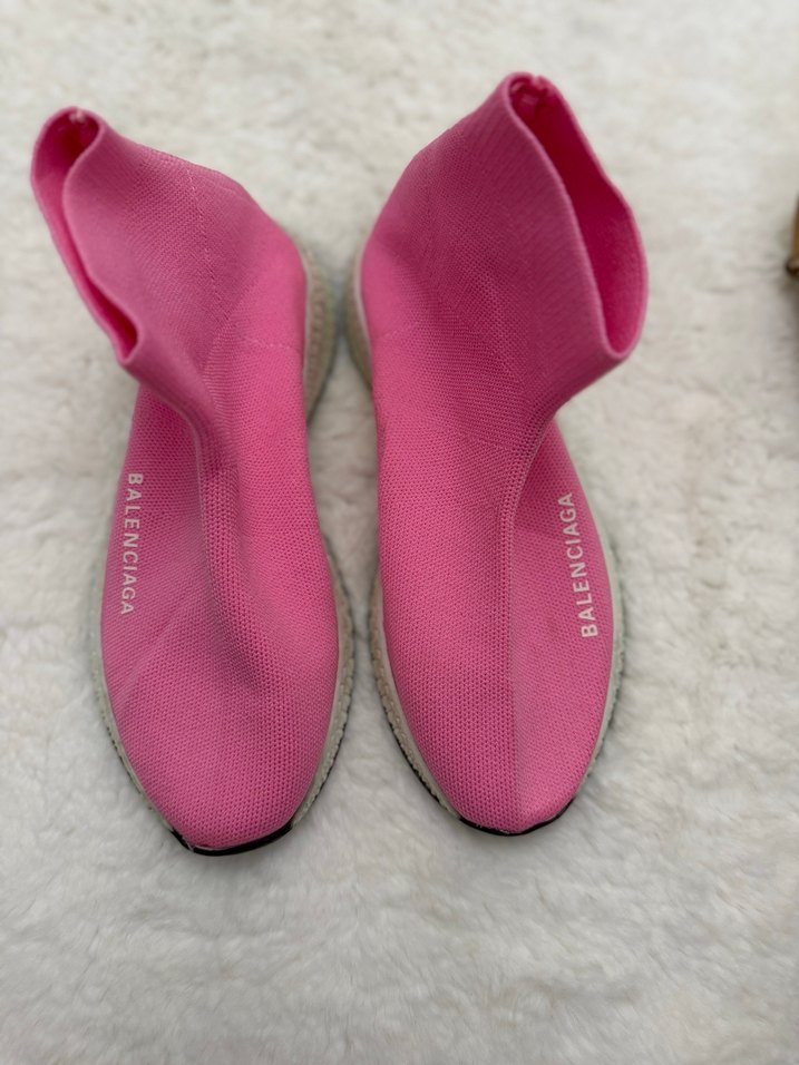 Pembe Balenciaga ayakkabı 37 38 uyumlu - Görsel 4