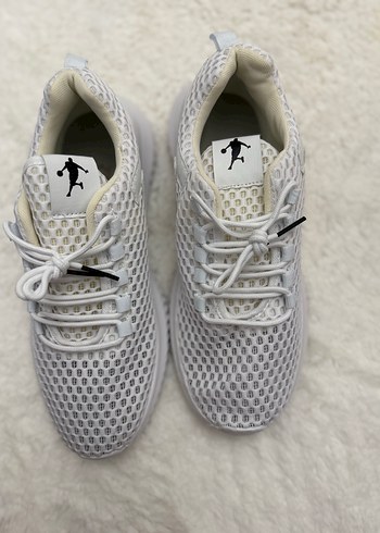 Beyaz Bağcıklı erkek Spor Ayakkabı - Görsel 4