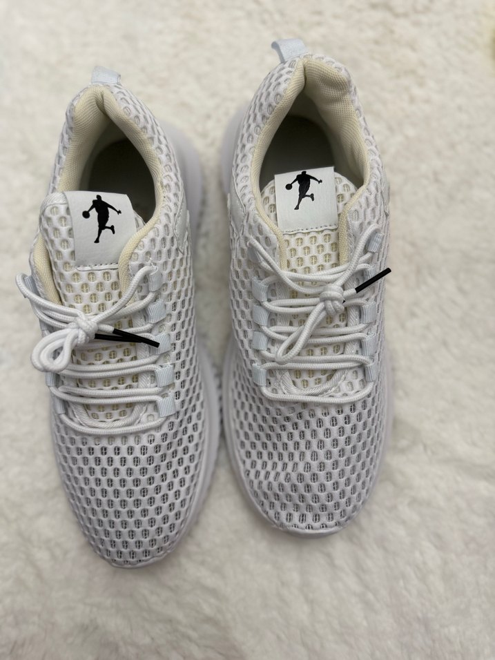 Beyaz Bağcıklı erkek Spor Ayakkabı - Görsel 4