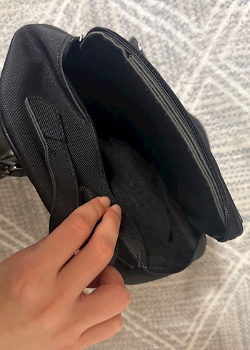 Kadın Siyah Deri Sırt Çantası - Görsel 3