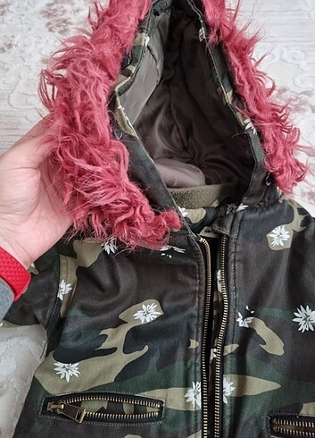 4 Yaş Beden çeşitli Renk Kız çocuk mont 