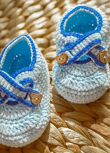 Organik bebek patiği  - Görsel 3