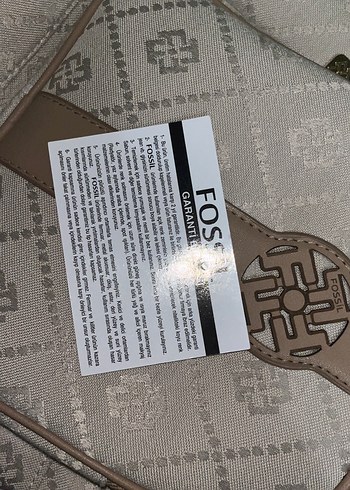 Bej Baskılı Kadın Sırt Çantası - Görsel 6