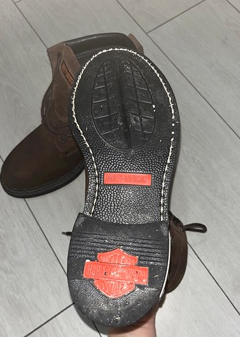 Erkek Kahverengi Deri Biker Botlar - Görsel 5