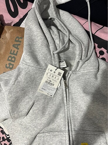 s Beden pull and bear crop kapusonlu