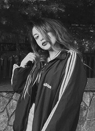 Adidas vintage bomber ceket