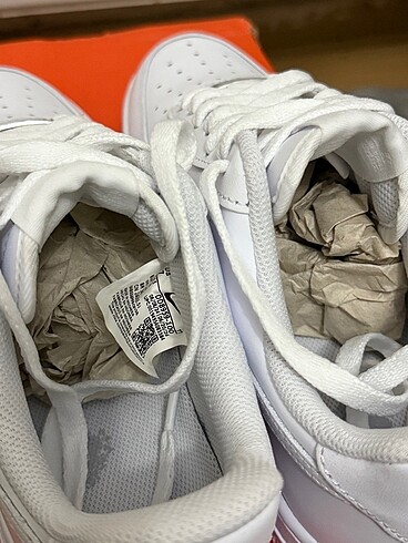 38 Beden beyaz Renk Nike Air Force 38 numara