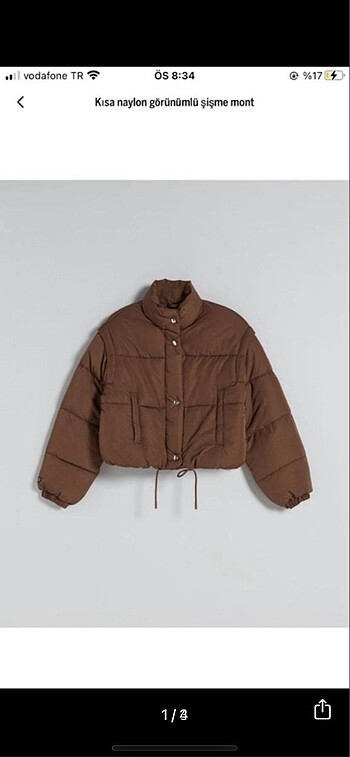 Bershka mont