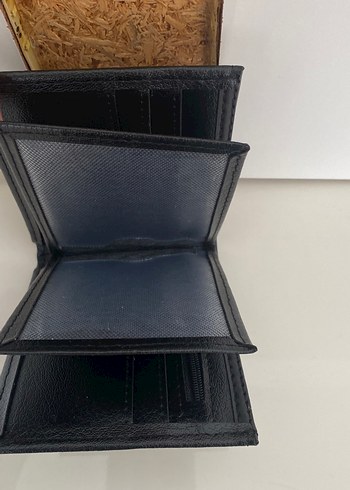 Siyah Minimalist Erkek Cüzdan - Görsel 3