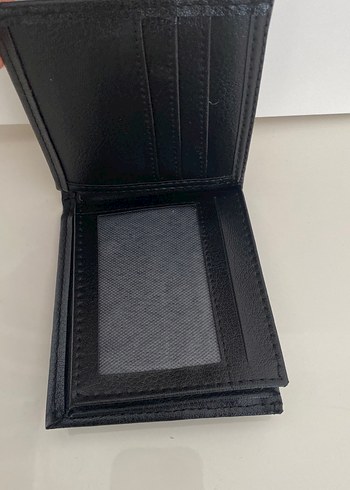 Siyah Minimalist Erkek Cüzdan - Görsel 2