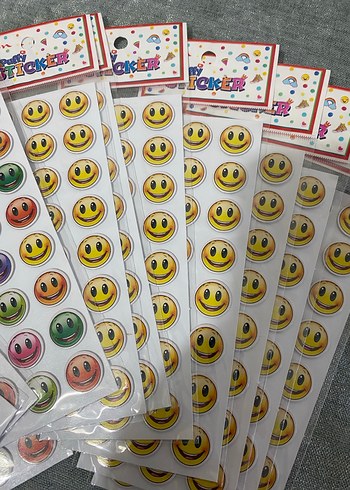Renkli Emoji Süslemeleri sticker - Görsel 2