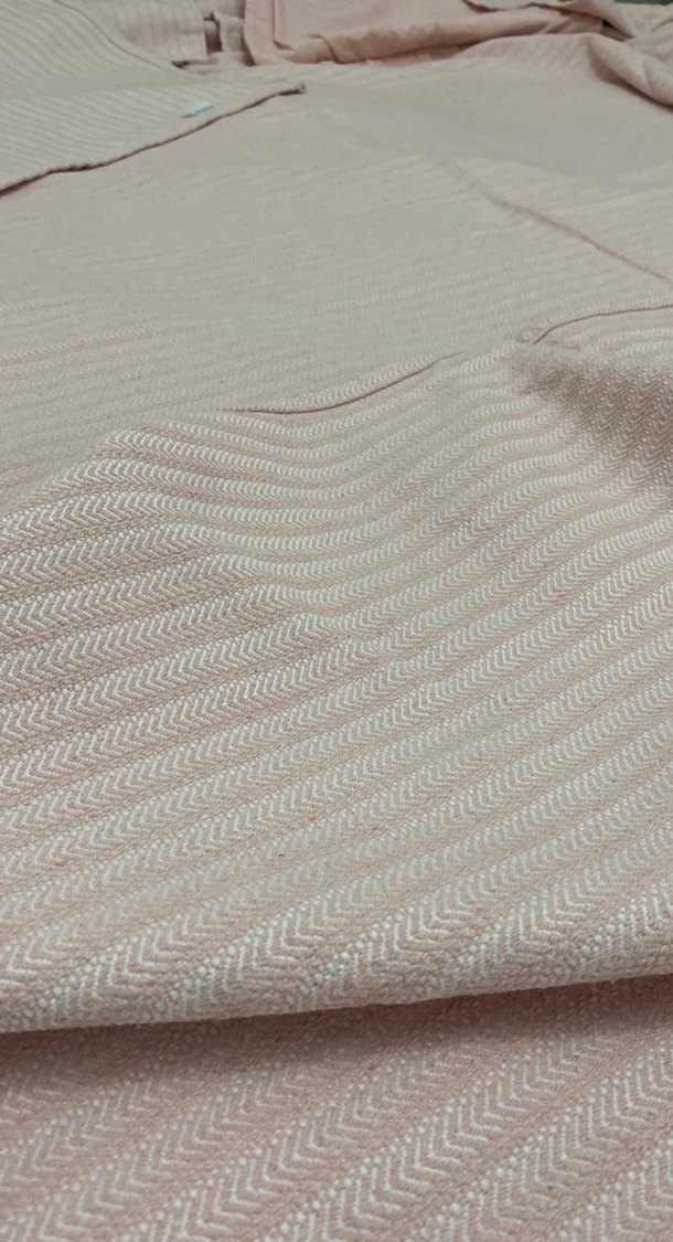 Pastel Pembe Düz Yatak Örtüsü - Görsel 4