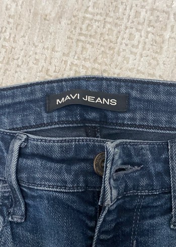 Erkek Lacivert Regular Fit Denim Jean - Görsel 2