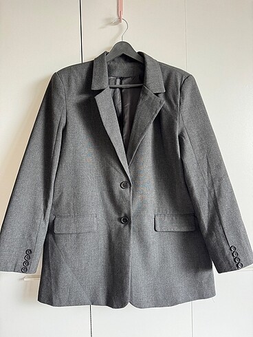 Trendyol & Milla Trendyolmilla Antrasit Blazer Ceket