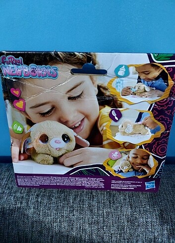 Beden Renk Furreal Newborn oyuncak köpek(Ses çıkarıyor)