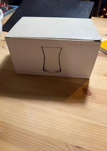 Madame Coc Kırmızı Çay Bardağı Seti 6'lı - Görsel 2