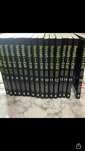 Seraph of the end manga satış