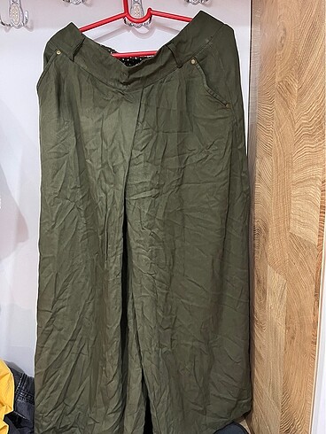 Haki kumaş pantolon