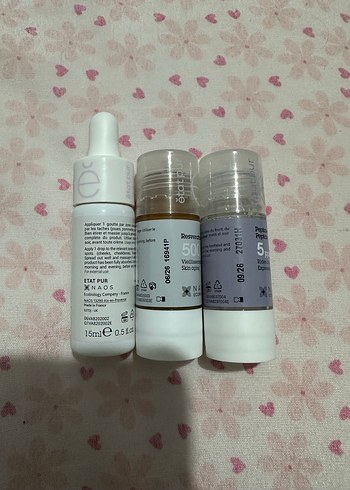 Etat Pur  -c vitamini -resveratrol -peptit serumları - Görsel 2