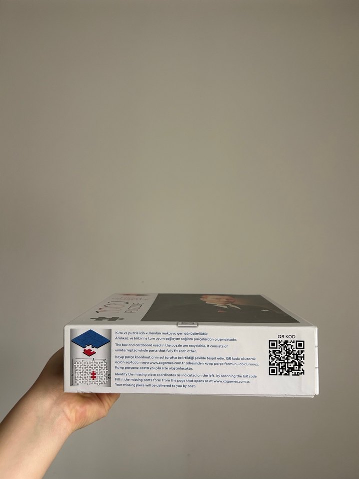 1000 Parça Atatürk Portresi Puzzle - Görsel 2