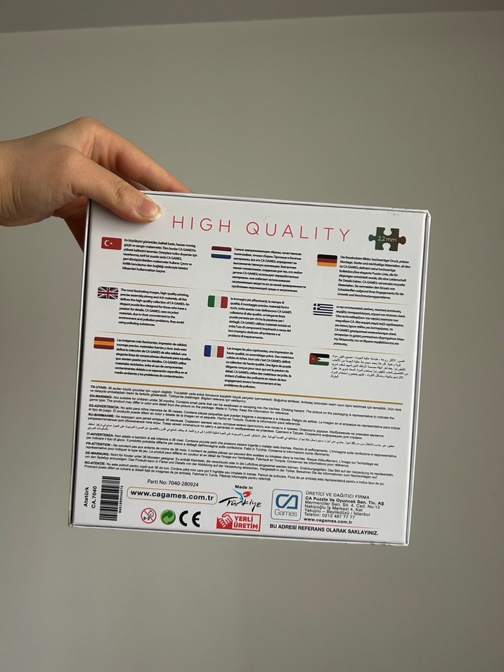 1000 Parça Atatürk Portresi Puzzle - Görsel 3