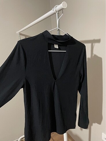 H&M Siyah bluz