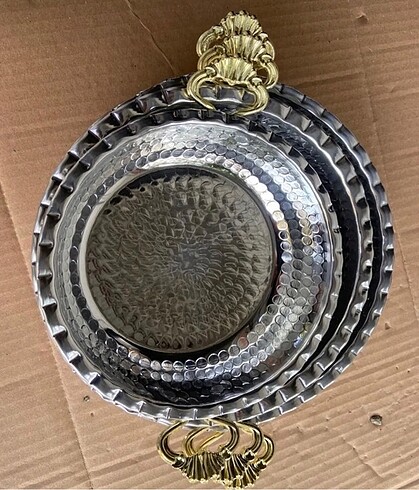 3 lü alüminyum sahan 18-20-22 cm sıfır ürün