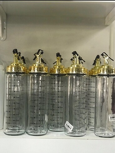 500 ml damlatmaz tıpalı cam yağlık sirkelik 1 adet