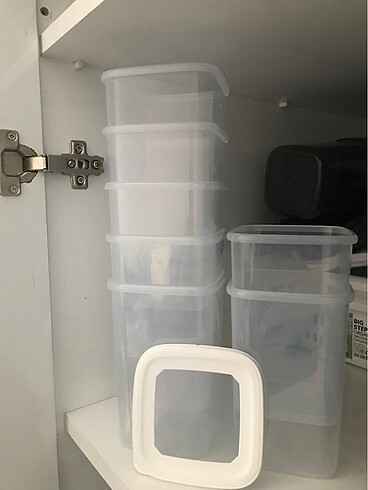 1200 ml erzak saklama kabı 7 adet