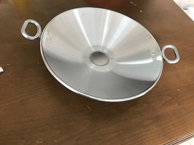 Beden gri Renk 40 cm alüminyum sac tava sıfır ürün