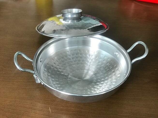 Diğer 25 cm kapaklı sac tava sıfır ürün