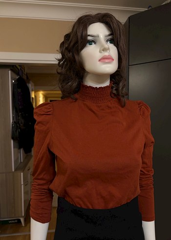 PRENSES KOL MANGO BLUZ - Görsel 3