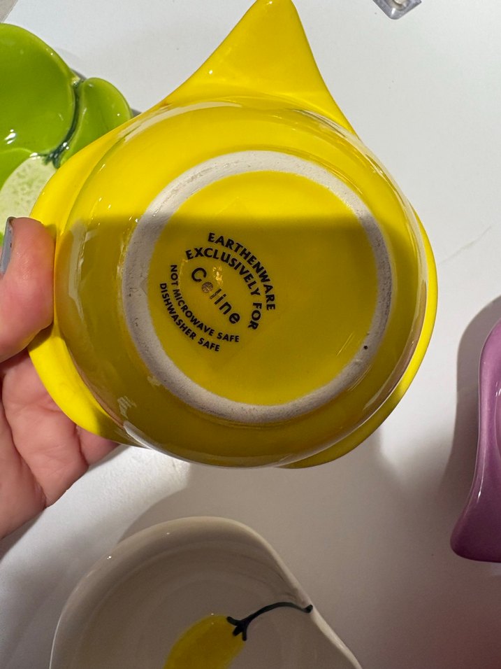 ALTILI SERAMİK TABAK KASE - Görsel 4