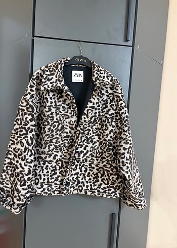 ZARA LEOPAR CEKET - Görsel 2