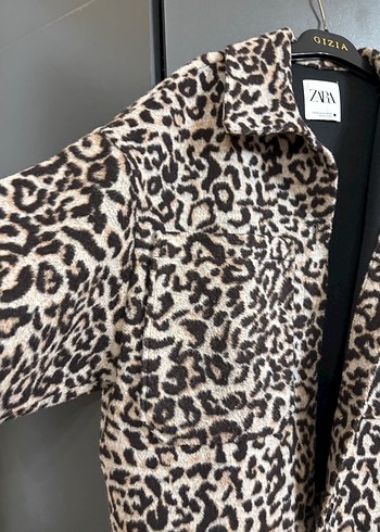 ZARA LEOPAR CEKET - Görsel 5