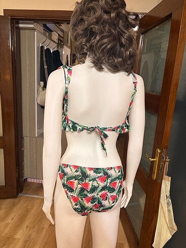 s Beden çeşitli Renk DAGİ KARPUZ DESEN BİKİNİ