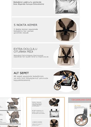 Siyah Bebek Arabası - prava - Görsel 2
